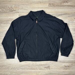 Vintage Timberland Black Full Zip Jacket